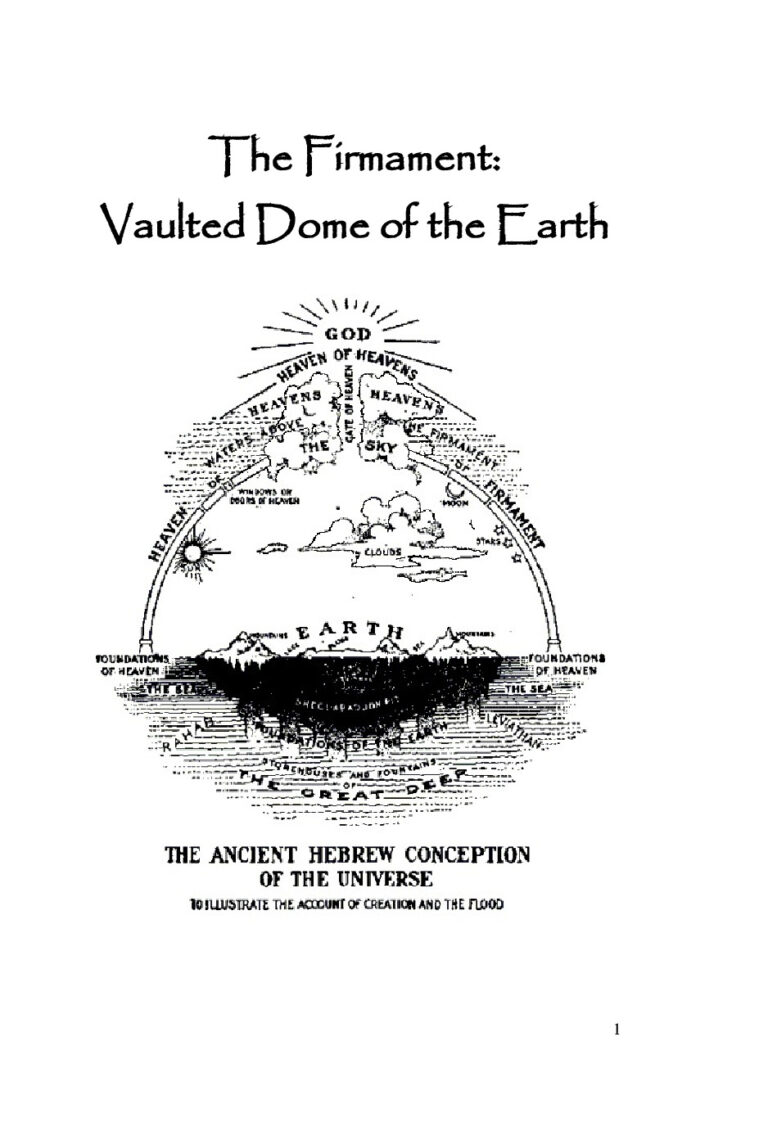 Firmament Vaulted Dome of The Earth