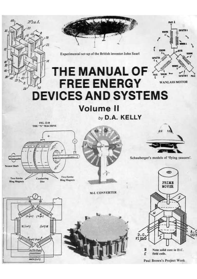 The Manual of Free Energy Devices and Systems (1991)
