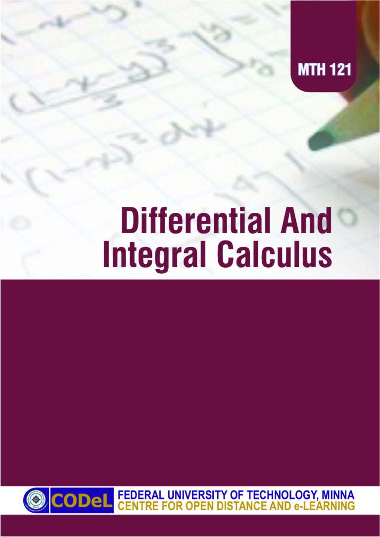 Mat 121 Differential and Integral Calculus