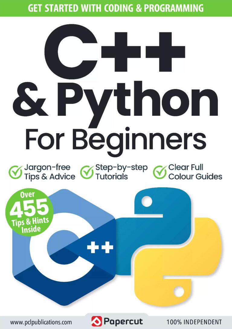 C++ & Python for Beginners PDF – 455 Tips & Tutorials