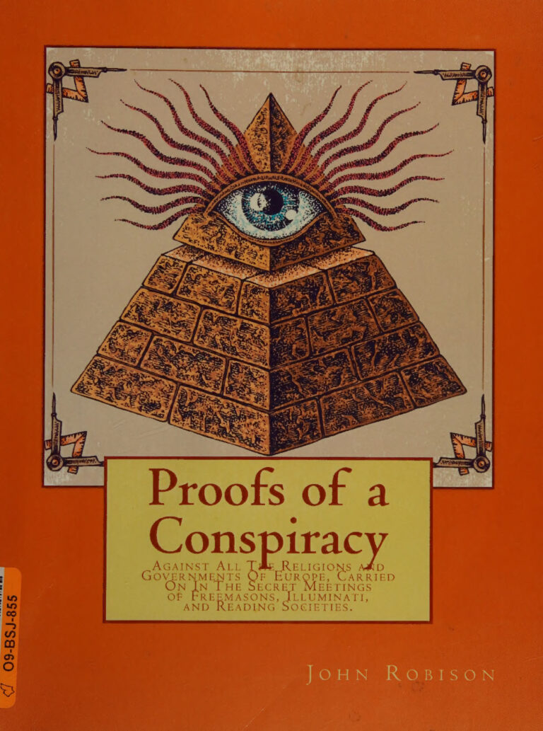 Proofs of a Conspiracy PDF – Illuminati, Freemasons & Secret Societies