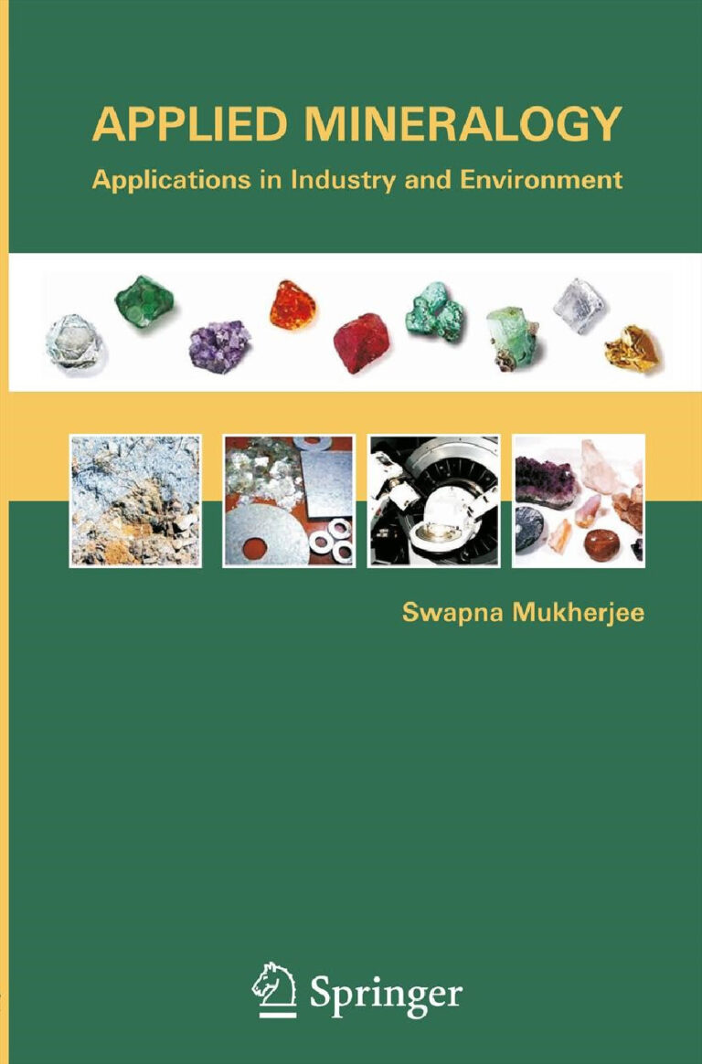 Applied Mineralogy PDF – Industry and Environmental Applications by Swapna Mukherjee
