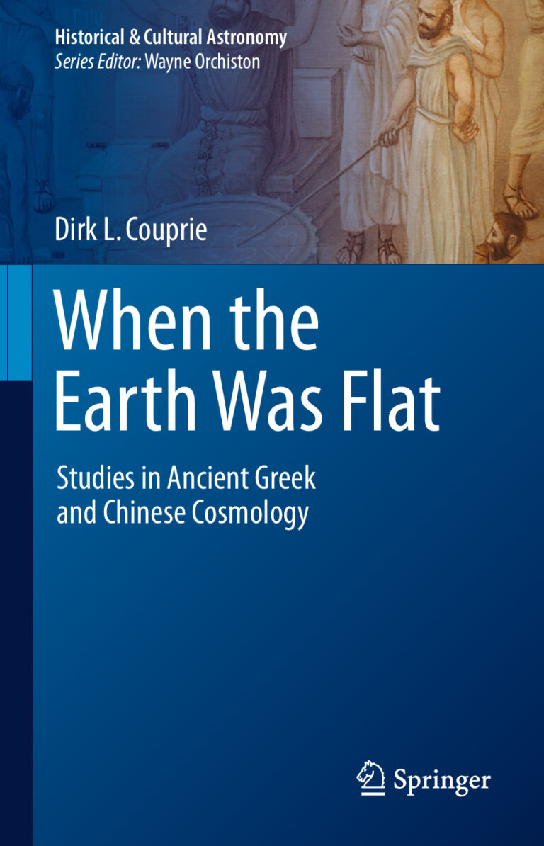 When the Earth Was Flat PDF – Ancient Cosmology by Dirk L. Couprie