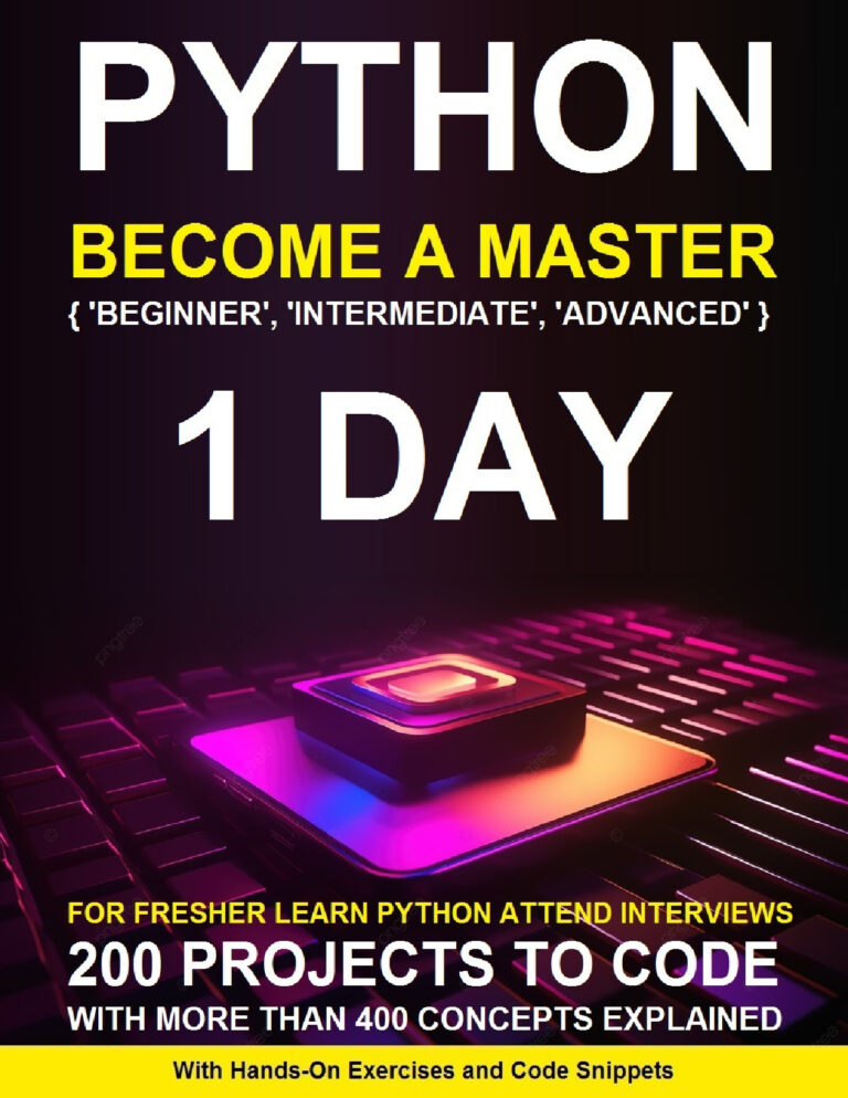 Python Programming.